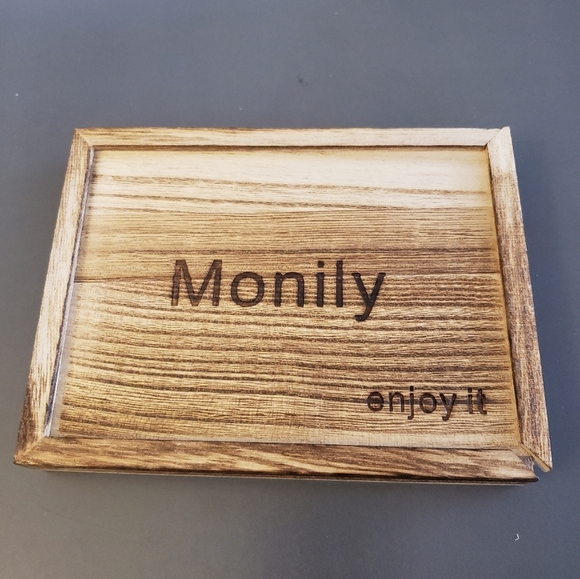 I Love Nerds Morse Code Handmade Bracelet in Wooden Box - Picture 3 of 8